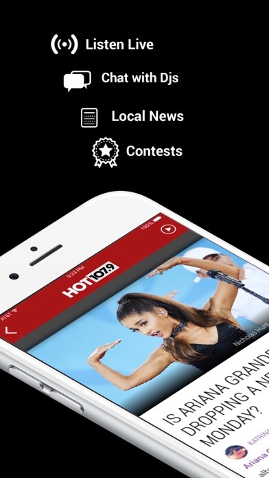 Emulate iPhone app HOT 107.9 (KHXT) using MyAndroid Emulate iPhone app HOT 107.9 (KHXT) using MyAndroid