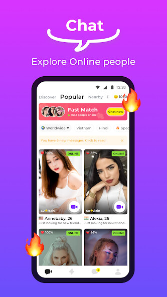 Run android online APK Hotchat - 1 on 1 Video Chat from MyAndroid or emulate Hotchat - 1 on 1 Video Chat using MyAndroid Run android online APK Hotchat - 1 on 1 Video Chat from MyAndroid or emulate Hotchat - 1 on 1 Video Chat using MyAndroid