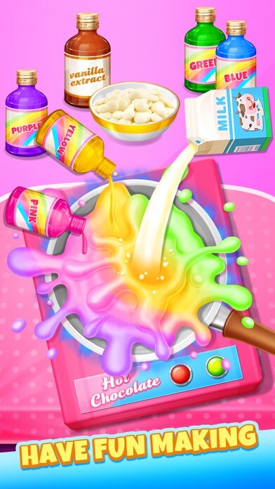 Emulate iPhone app Hot Chocolate - Unicorn Food using MyAndroid Emulate iPhone app Hot Chocolate - Unicorn Food using MyAndroid