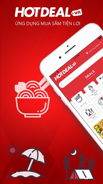 Emulate iPhone app Hotdeal.vn: Mua sắm thông minh using MyAndroid
