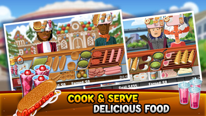 Emulate iPhone app Hot Dog Bush: Food Truck Game using MyAndroid