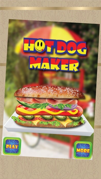 Emulate iPhone app Hot Dog Maker - Chef cooking game using MyAndroid