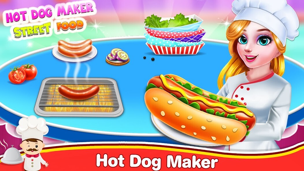 Run android online APK Hotdog Maker- Cooking Game from MyAndroid or emulate Hotdog Maker- Cooking Game using MyAndroid