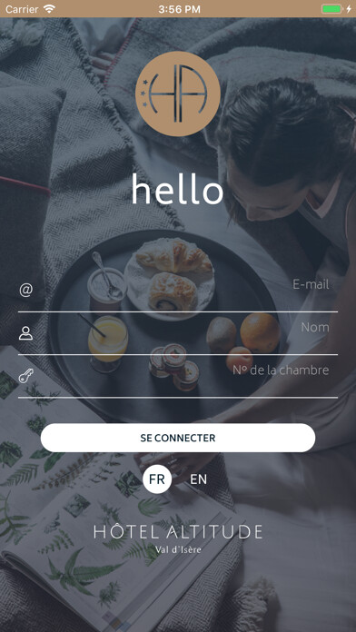 Emulate iPhone app Hotel Altitude using MyAndroid