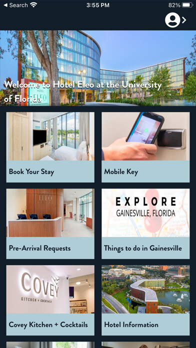 Emulate iPhone app Hotel Eleo using MyAndroid