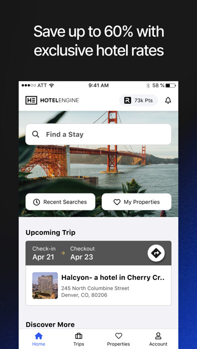 Emulate iPhone app Hotel Engine using MyAndroid