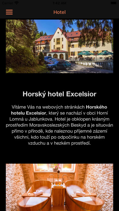 Emulate iPhone app Hotel Excelsior using MyAndroid Emulate iPhone app Hotel Excelsior using MyAndroid