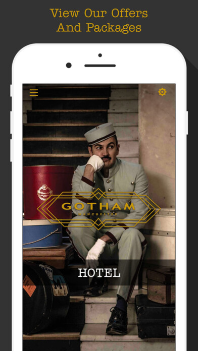 Emulate iPhone app Hotel Gotham using MyAndroid