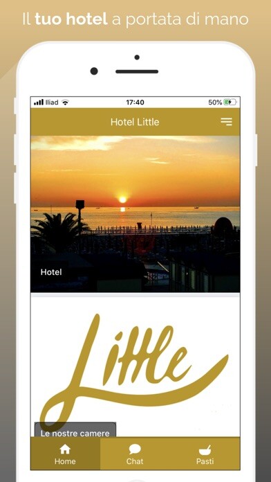 Emulate iPhone app Hotel Little using MyAndroid