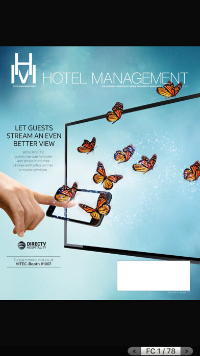 Emulate iPhone app Hotel Management Magazine using MyAndroid