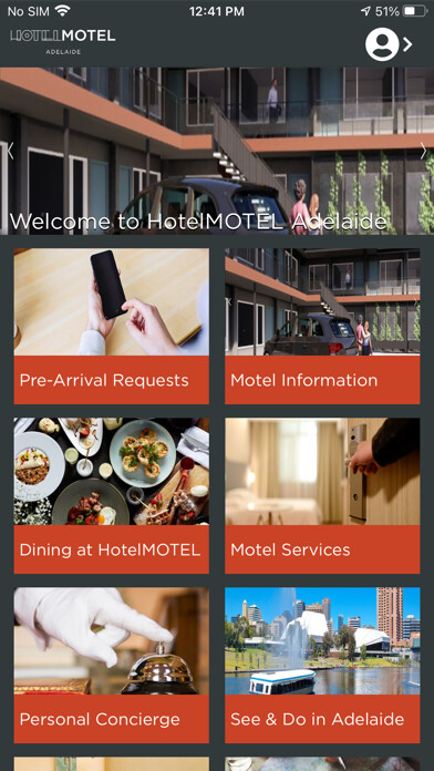 Emulate iPhone app HotelMOTEL Adelaide using MyAndroid Emulate iPhone app HotelMOTEL Adelaide using MyAndroid