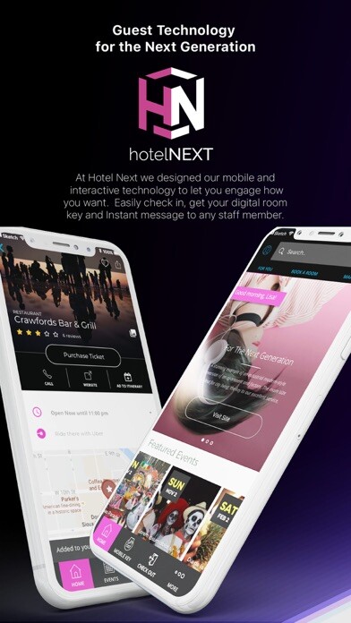 Emulate iPhone app Hotel next using MyAndroid