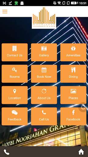 Run android online APK Hotel Noorjahan Grand from MyAndroid or emulate Hotel Noorjahan Grand using MyAndroid