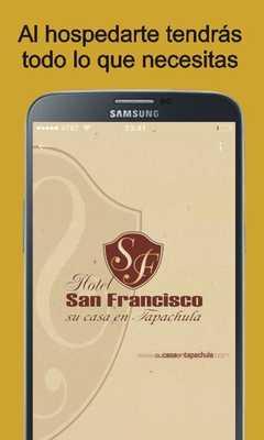 Emulate Android APK Hotel San Francisco Tapachula