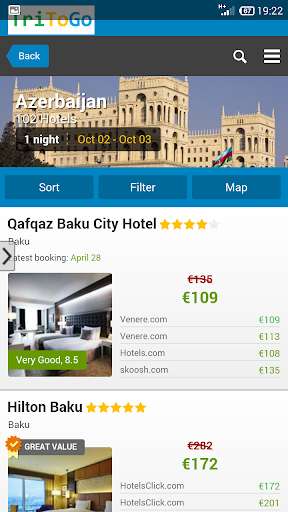 Emulate Android APK Hotels Azerbaijan by tritogo Emulate Android APK Hotels Azerbaijan by tritogo