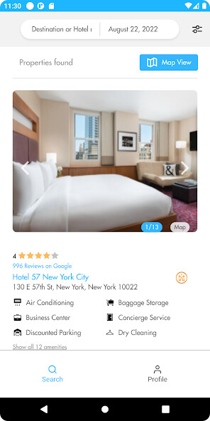 Run android online APK HotelsByDay, hourly day stays from MyAndroid or emulate HotelsByDay, hourly day stays using MyAndroid
