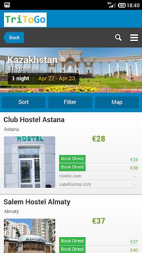 Emulate Android APK Hotels Kazakhstan by tritogo Emulate Android APK Hotels Kazakhstan by tritogo