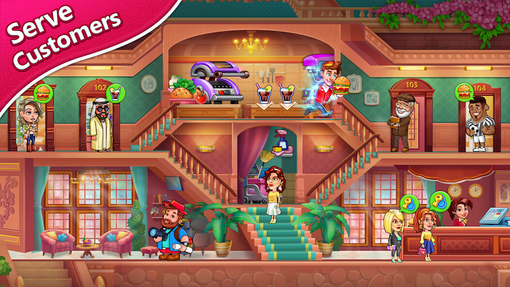 Run android online APK Hotel Star: Hotel Games from MyAndroid or emulate Hotel Star: Hotel Games using MyAndroid