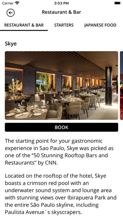 Emulate iPhone app Hotel Unique using MyAndroid