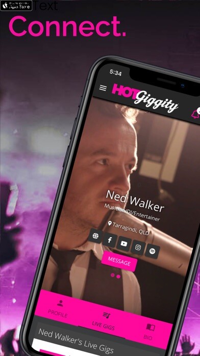 Emulate iPhone app Hot Giggity - Live Gig Network using MyAndroid Emulate iPhone app Hot Giggity - Live Gig Network using MyAndroid