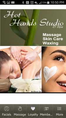 Emulate Android APK Hot Hands Studio  Spa
