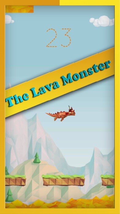 Emulate iPhone app Hot Lava Monster: Endless lava runner using MyAndroid