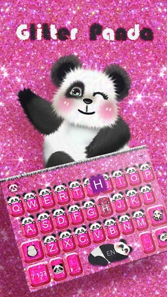 Emulate Android APK Hot Pink Panda keyboard Theme