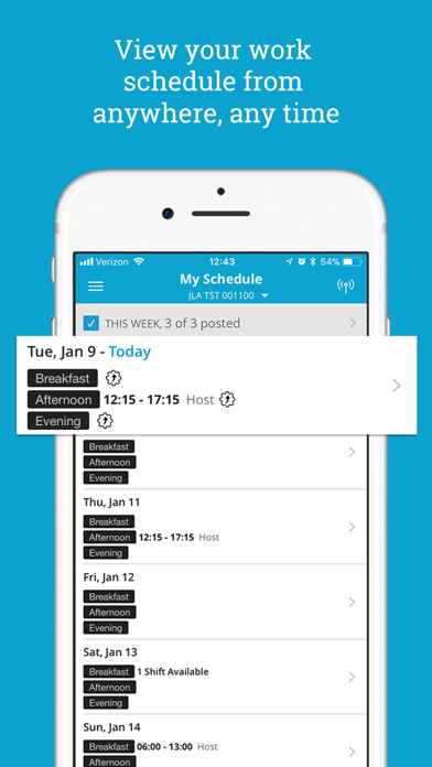 Emulate iPhone app HotSchedules using MyAndroid