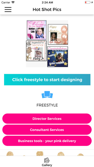 Emulate iPhone app Hot Shot Pics using MyAndroid