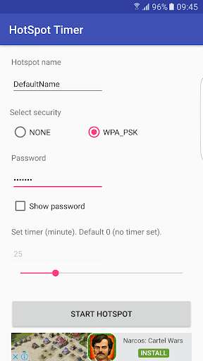Emulate Android APK HotSpot Timer Emulate Android APK HotSpot Timer