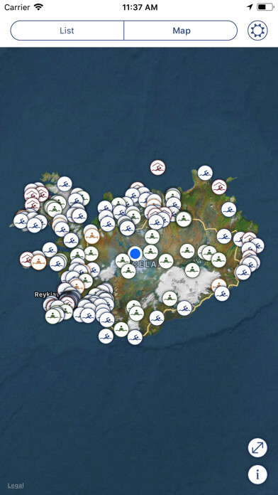 Emulate iPhone app Hot Spring Iceland using MyAndroid Emulate iPhone app Hot Spring Iceland using MyAndroid