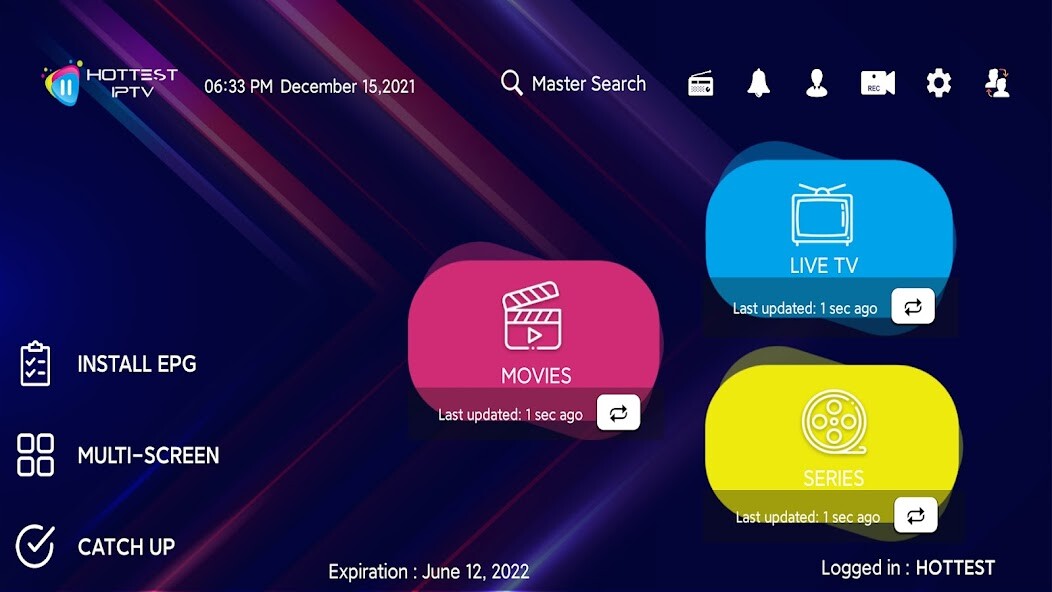 Run android online APK HOTTEST IPTV from MyAndroid or emulate HOTTEST IPTV using MyAndroid
