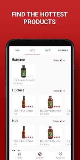 Run android online APK Hottest - Search & Buy Spicy Products from MyAndroid or emulate Hottest - Search & Buy Spicy Products using MyAndroid