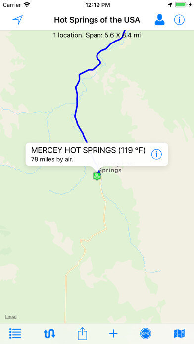 Emulate iPhone app Hot & Thermal Springs using MyAndroid Emulate iPhone app Hot & Thermal Springs using MyAndroid