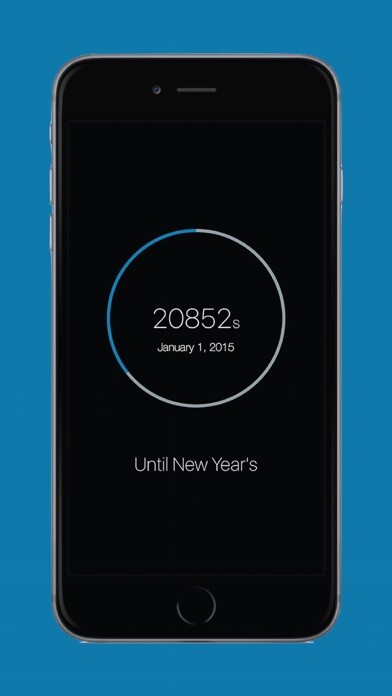 Emulate iPhone app Hourglass - Countdown Clock using MyAndroid