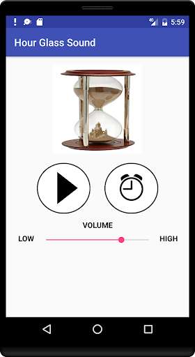 Emulate Android APK Hour Glass Sound Emulate Android APK Hour Glass Sound
