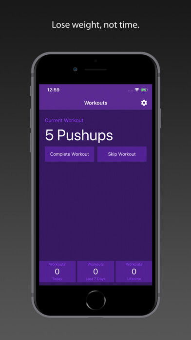 Emulate iPhone app Hourly Exercise using MyAndroid