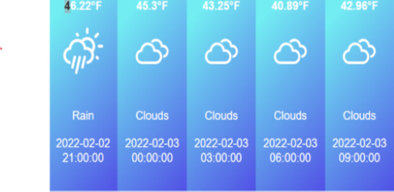 Emulate Android APK Hourly weather forecast Emulate Android APK Hourly weather forecast