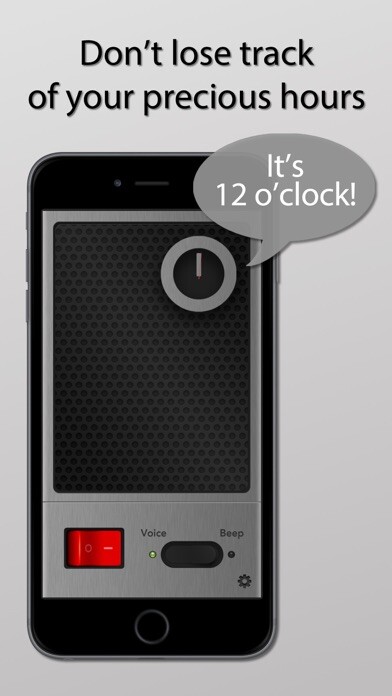 Emulate iPhone app HourMate - Hourly Chime & Time Reminder for Keeping Track of Your Precious Hours using MyAndroid