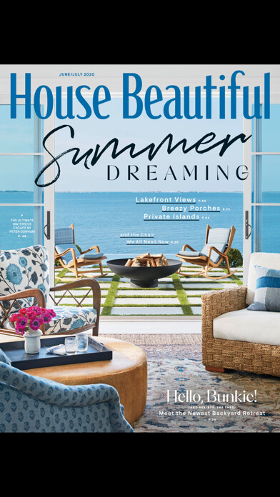Emulate iPhone app House Beautiful Magazine US using MyAndroid