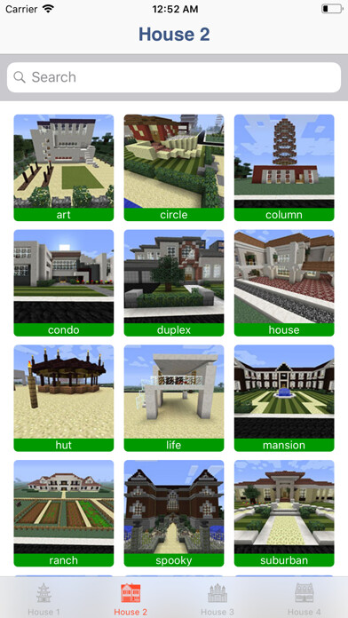 Emulate iPhone app House & Building for Minecraft using MyAndroid Emulate iPhone app House & Building for Minecraft using MyAndroid