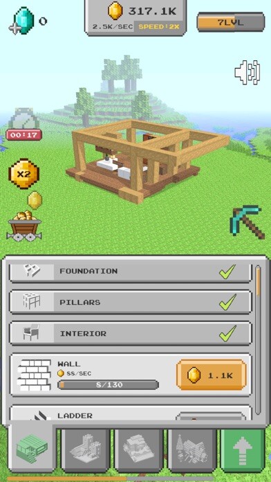 Emulate iPhone app House Craft - Block Building using MyAndroid Emulate iPhone app House Craft - Block Building using MyAndroid