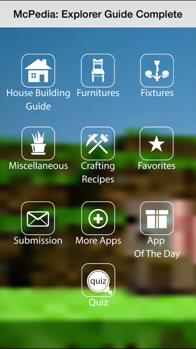Emulate iPhone app House & Furniture Guide for Minecraft: Buildings using MyAndroid Emulate iPhone app House & Furniture Guide for Minecraft: Buildings using MyAndroid