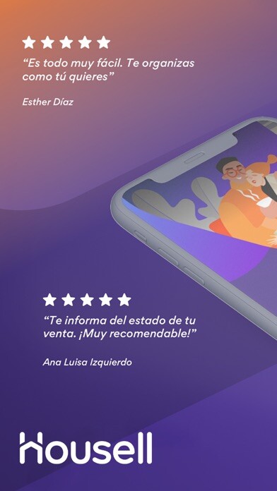 Emulate iPhone app Housell: Compra-venta de casas using MyAndroid