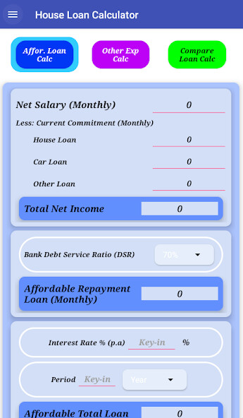 Run android online APK House Loan Calculator from MyAndroid or emulate House Loan Calculator using MyAndroid