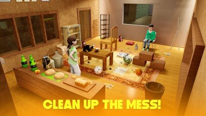 Emulate iPhone app House Makeover: Clean It using MyAndroid Emulate iPhone app House Makeover: Clean It using MyAndroid