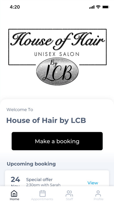 Emulate iPhone app House of Hair by LCB using MyAndroid Emulate iPhone app House of Hair by LCB using MyAndroid