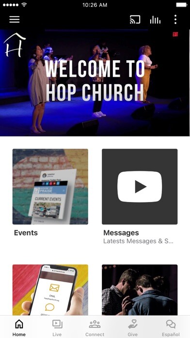 Emulate iPhone app House of Praise Church using MyAndroid Emulate iPhone app House of Praise Church using MyAndroid