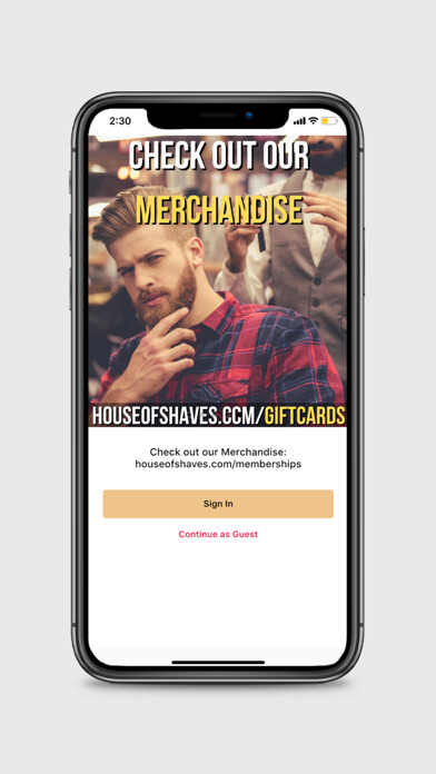 Emulate iPhone app House of Shaves Barbershop using MyAndroid Emulate iPhone app House of Shaves Barbershop using MyAndroid