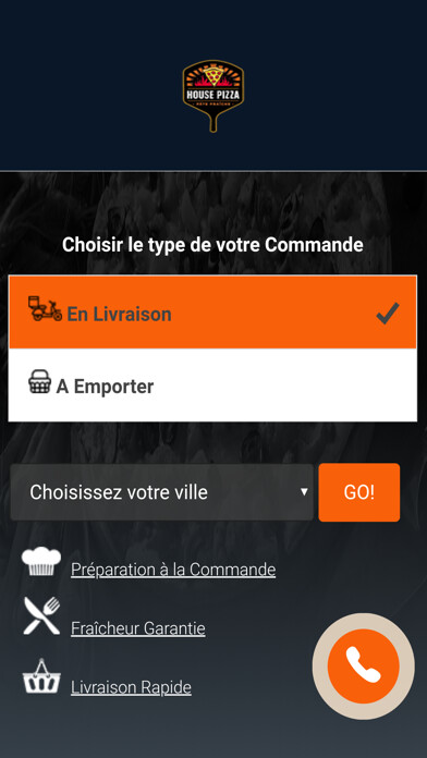 Emulate iPhone app House Pizza Ermont using MyAndroid Emulate iPhone app House Pizza Ermont using MyAndroid